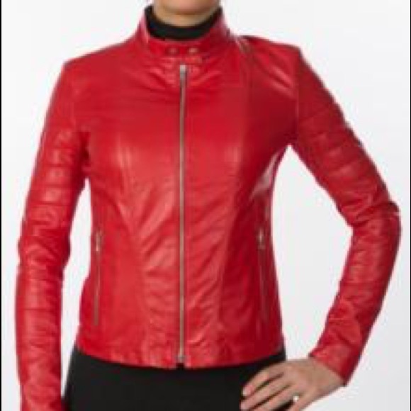ladies leather jacket design